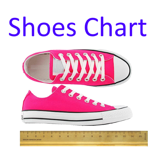 Adult and Kids Shoe Size Chart