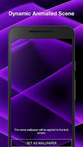 Purple Live Wallpaper Pro Screen 2