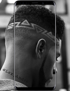Black Men Line Hairstyle - Apps on Google Play