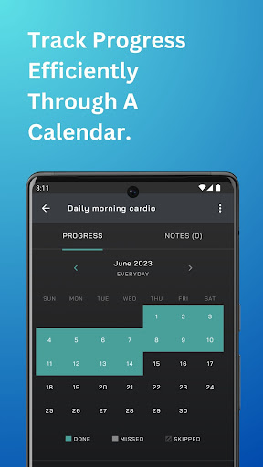 Habit Tracker : HabitBoard Screenshot 4 - AppWisp.com