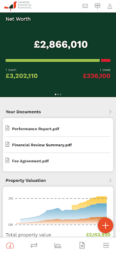 Android application Smarter Money screenshort
