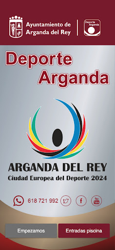 Android application Deporte Arganda screenshort