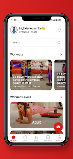 Android application VXPower screenshort