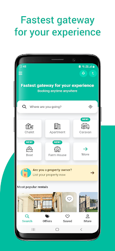 Android application Sakan Holiday screenshort