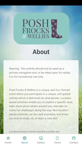 Posh Frocks & Wellies Screen 2