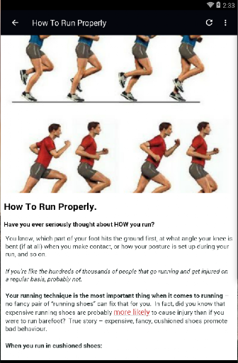 HOW TO START RUNNING