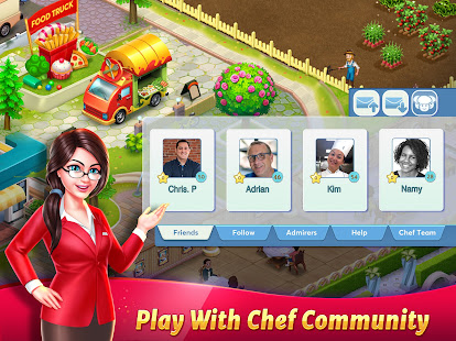 Star Chef ™ 2: لعبة الطبخ