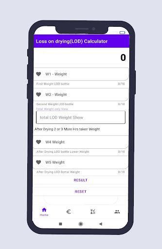 Android application Pharma - LOD Calculator screenshort