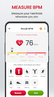 Heart Rate Monitor BPM Tracker