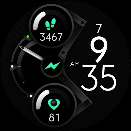 Dream 100 - Metal Watch Face