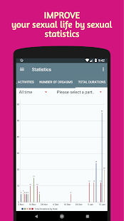 S*x Tracker Logger Calendar, Couple Adult Diary 3.7.39 APK screenshots 10