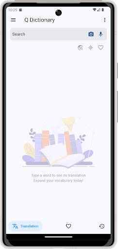Android application English Arabic Dictionary screenshort