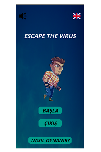 Android application Escape The Virus screenshort