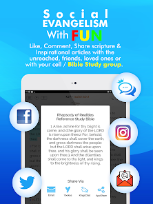 Imágen 15 Rhapsody of Realities Bible +  android