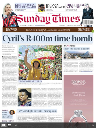 Sunday Times E-Edition Screen 2