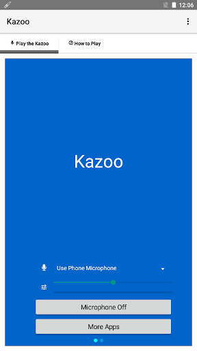 Android application Kazoo screenshort