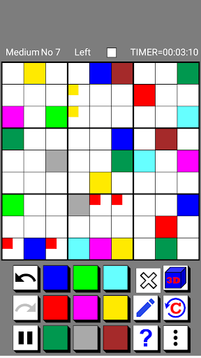 3D Color Place：3D Sudoku Screenshot
