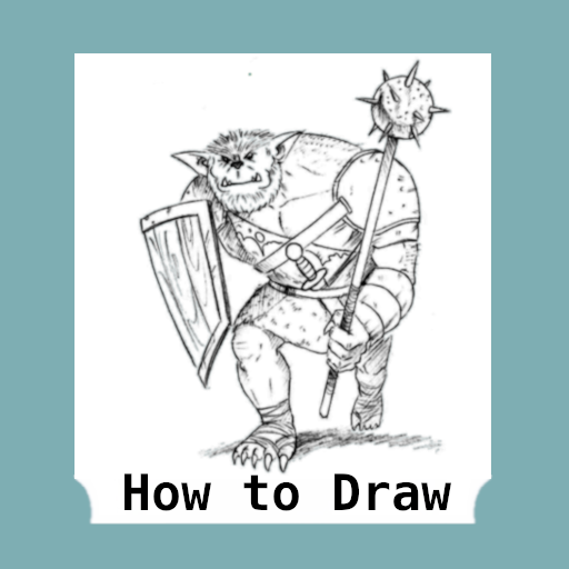 Drawing mythical creatures  Icon