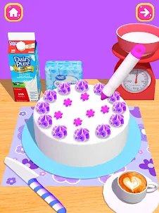 Cake Games: DIY Food Games 3D