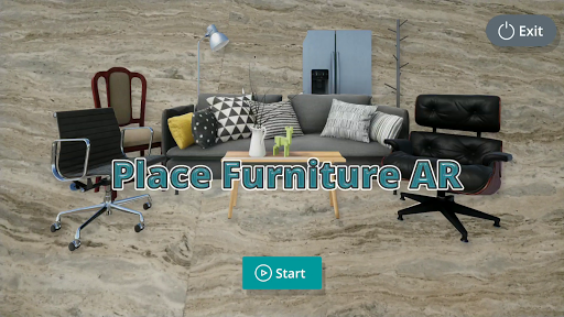 Android application Place Furniture AR screenshort
