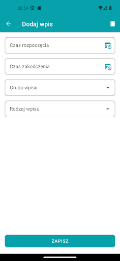 Dzienniczek Pacjenta Screen 3