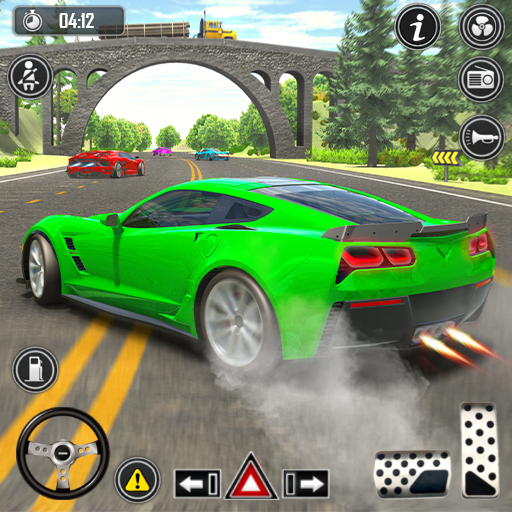 Car Racing Rally Rush Game logo