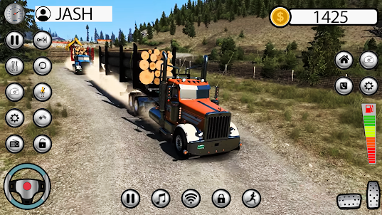 Real Truck Driving Games Sim