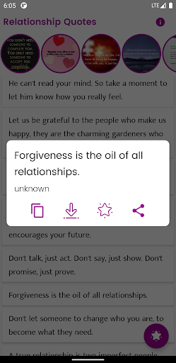 Relationship Quotes and Saying Screen 2