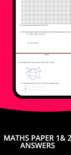 Maths Form 4 Exams + Answers Screen 3