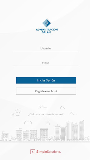 Android application Administración Galan screenshort