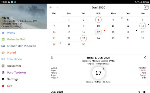 Bali Candra: Kalender Bali, Alarm Trisandya & Doa 19.0.1.5 APK screenshots 16