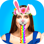 Cover Image of ดาวน์โหลด FaceArt: Stickers Photo Editor 2.0 APK