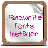 Handwrite Fonts Installer icon