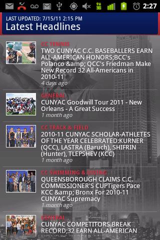CUNY Athletic Conference Screen 2