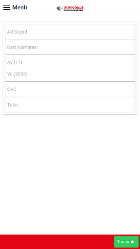 Android application Gündoğmuş B2B screenshort