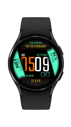 Android application Watch Face C6 screenshort