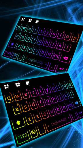 Android application LED Lights Keyboard Background screenshort