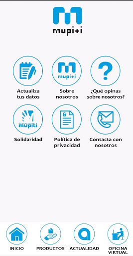 Android application MUPITI screenshort