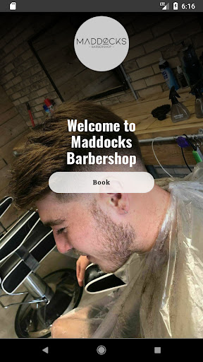 Android application Maddocks Barbershop screenshort