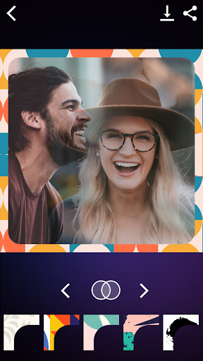 Android application Couple Photo Mixer Blender screenshort