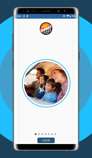 Android application Sunset Auto Family screenshort