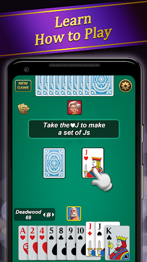 Screenshot of Gin Rummy: Classic Card Game