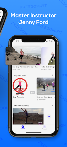 Screenshot of Freedom.fit