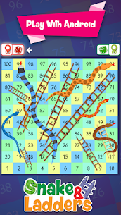 Snake and ladder board game 1