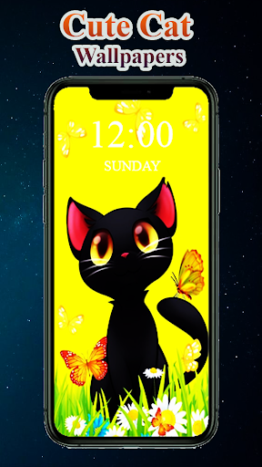 Cute Cat Wallpapers Screen 3