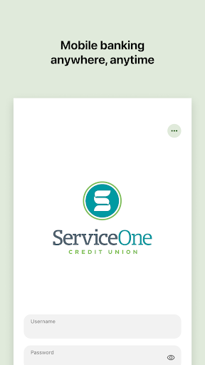 Android application Service One CU screenshort