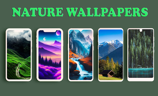 Android application Nature Wallpapers screenshort