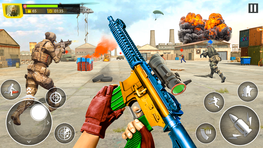 FPS Gun Strike - Gun Games 3D MOD APK 02