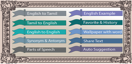 Tamil Dictionary Multifunctional Apps On Google Play