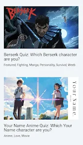 WeebQuiz - Anime Quizzes - Apps on Google Play